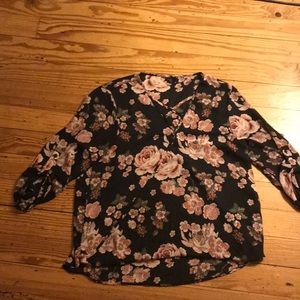 Rue 21 drapey sheer top
